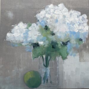 Short Stems Series - White Hydrangeas
